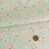 和柄コットン生地 小桜ちらし(淡若草) 10cm単位 切り売り