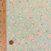和柄コットン生地 小桜ちらし(淡若草) 10cm単位 切り売り