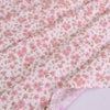 和柄コットン生地 小桜ちらし(白/ピンク) 10cm単位 切り売り