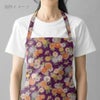 和柄コットン生地 彩り菊づくし(紫) 10cm単位 切り売り
