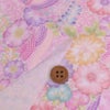 和柄コットン生地 辻が花調花づくし(ピンク) 10cm単位 切り売り