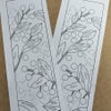 ちりめん手芸キット 花と実の短冊 9月 山法師