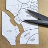 ちりめん手芸キット 花と実の短冊 10月 柿の実