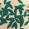 ちりめん手芸キット 花と実の短冊 1月 南天