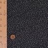 綿ローン生地 ランダムドット柄(黒) 10cm単位 切り売り