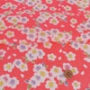 ちりめん生地 白桜(薄赤) １ｍ単位