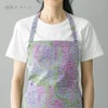 和柄コットン生地 しだれ藤(水あさぎ) 10cm単位 切り売り