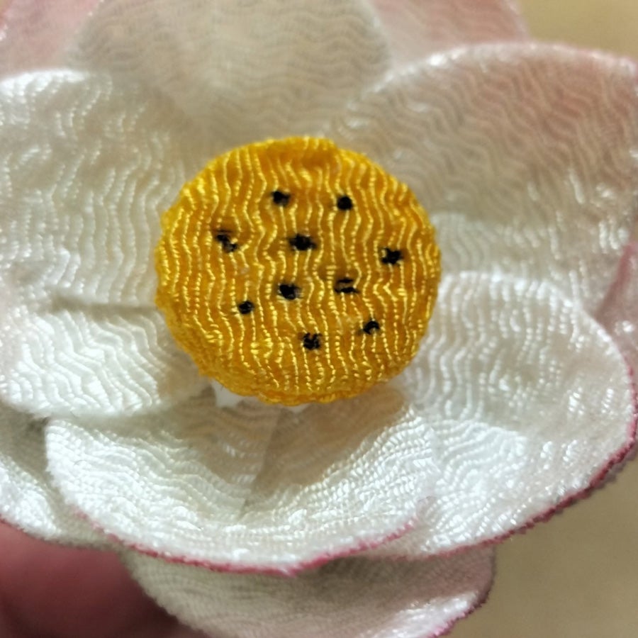 ちりめん細工キット 小さな仏花・蓮の花（お盆のお飾り）