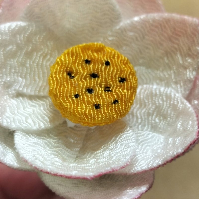 ちりめん細工キット 小さな仏花・蓮の花（お盆のお飾り）