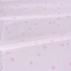 ちりめん生地 干支向き 淡水玉ちらし(薄桃) 10cm単位 切り売り