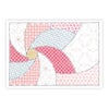 刺し子キット ランチョンマット 花毬