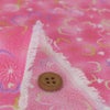 ちりめん生地 桜夜(ピンク) １ｍ単位