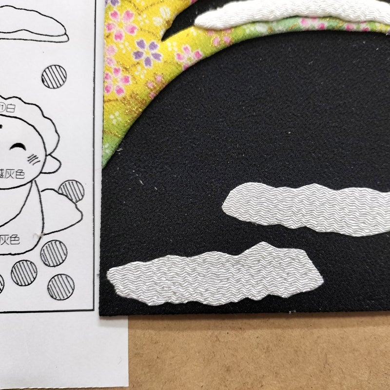 ちりめん押絵キット 四季のお地蔵さん 冬地蔵・雪かぶり