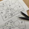 ちりめん押絵キット 四季のお地蔵さん 春地蔵・八重桜