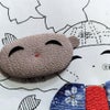 ちりめん押絵キット 四季のお地蔵さん 春地蔵・八重桜
