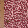 リバーシブル フクレジャガード生地 桜ちらし(赤) 10cm単位 切り売り