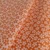 リバーシブル フクレジャガード生地 桜ちらし(オレンジ) 10cm単位 切り売り