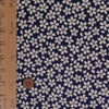 リバーシブル フクレジャガード生地 桜ちらし(紺) 10cm単位 切り売り