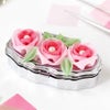 正絹羽二重つまみ細工キット 花しごと33/玉薔薇のピルケース