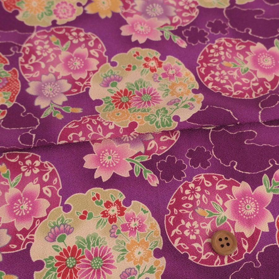 つまみ細工キット・華つまみ 桜(さくら) |生地 和柄/和布/ちりめん手芸