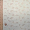 金襴生地(金らん) 干支の牛柄(白/金) 10cm単位 切り売り