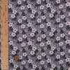 ちりめん生地 つる花(モノトーン)