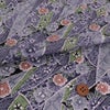 ちりめん生地 のしめ短冊(グレー) １ｍ単位