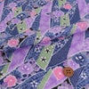 ちりめん生地 のしめ短冊(紺)