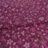 ちりめん生地 桜水(京紫)