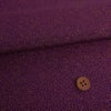 ちりめん生地 小さな金のさやがた(深紫)